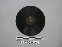 藏品(「戰鬥音頭、上海陷落萬?歲」唱片)的圖片